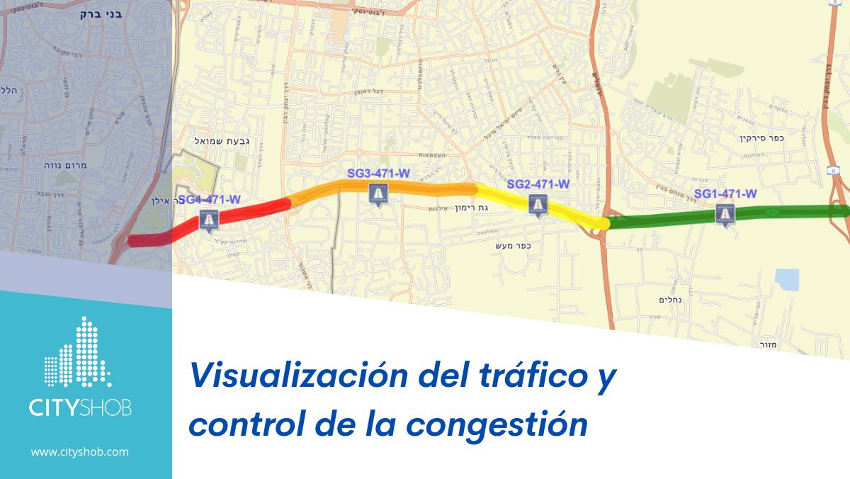 Visualización del tráfico y control de la congestión